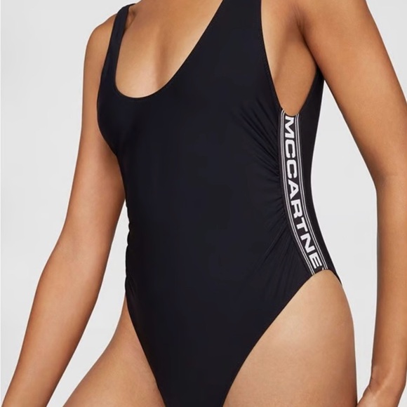 Stella McCartney Other - Stella McCartney Black One Piece Swimsuit with Scoop Neckline